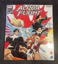 Marvel Legends Alpha Flight 6in Action Figure Collection - E86115S0  Multicolor