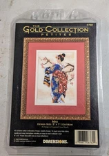 Dimensions Gold Collection Petites Mai Geisha Cross Stitch Kit 6760