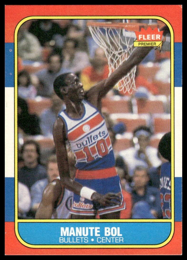 1986-87 Fleer #12 Manute Bol