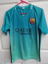 Vintage FCB Barcelona Mathison # 23 Replica Soccer Football Futbol Jersey Men L