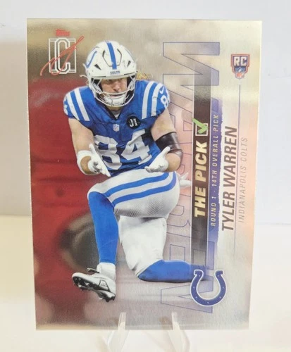 2025 Topps Signature Tyler Warren Base (RAW)
