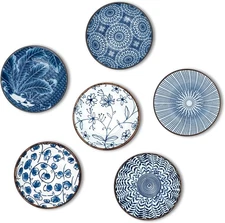 3oz Soy Sauce Dishes, Small Ceramic Dipping Bowls for 3oz, Multicolor 