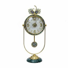 Ornamental Desktop Desk Clock Accurate Timekeeping Decorative Mantel Desk Clock