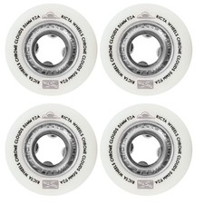 Ricta Soft Cruiser Skateboard Wheels 56mm Chrome Clouds 92A Black