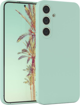 EAZY CASE - Silikonhülle Für Galaxy S24 plus Hülle Silikon Case Grün Weich Stoßf