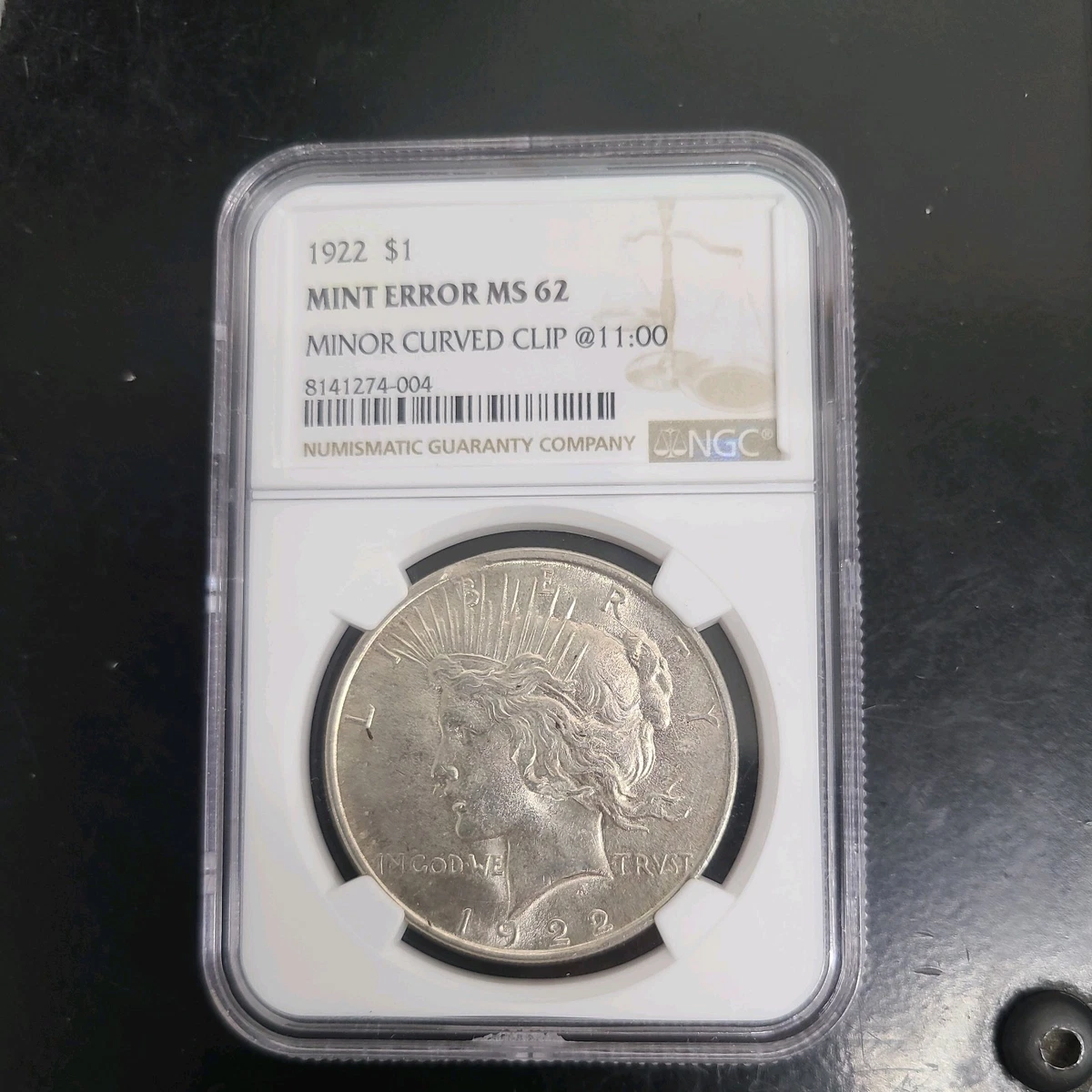 コ*ア様 1922年・1924年 平和銀貨 3枚セット 1922-D $1 VAM-14A, Retained Die Break ELITE 30 (Regular Strike