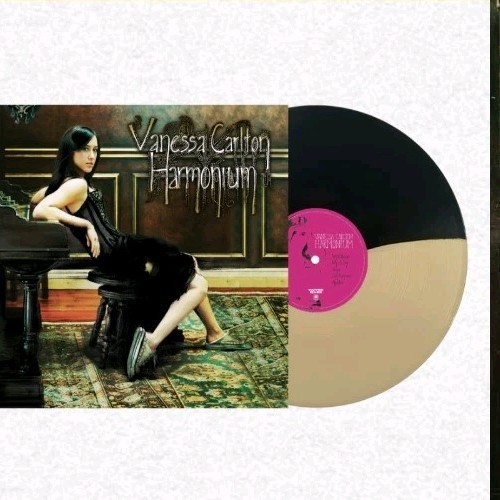 VANESSA CARLTON Harmonium NEU Half Black/Marmelade VINYL /600 MIT HYPE STICKER - Bild 1 von 6