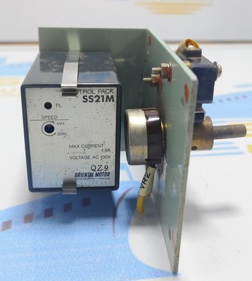ORIENTAL MOTOR SS21M CONTROL PACK . VOLTAGE AC 100V MAX CURRENT 1.5A