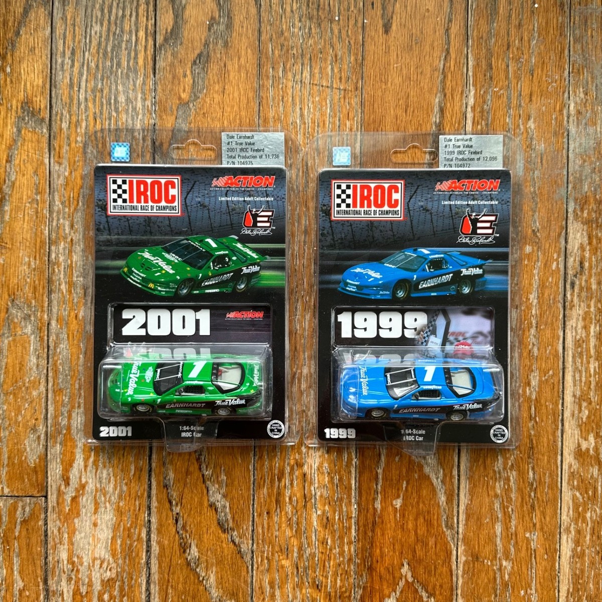 1/64 ACTION #1 DALE EARNHARDT 1999 2001 IROC Firebird TRUE VALUE