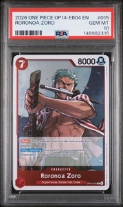 Roronoa Zoro Psa 10 | eBay