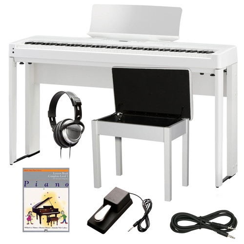 Kawai ES920 Portable Digital Piano - White HOME ESSENTIALS BUNDLE