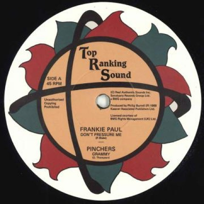 #ad 12 Frankie Paul Pinchers Thril Dont Pressure Me Grammy Give Collaterals $95.68