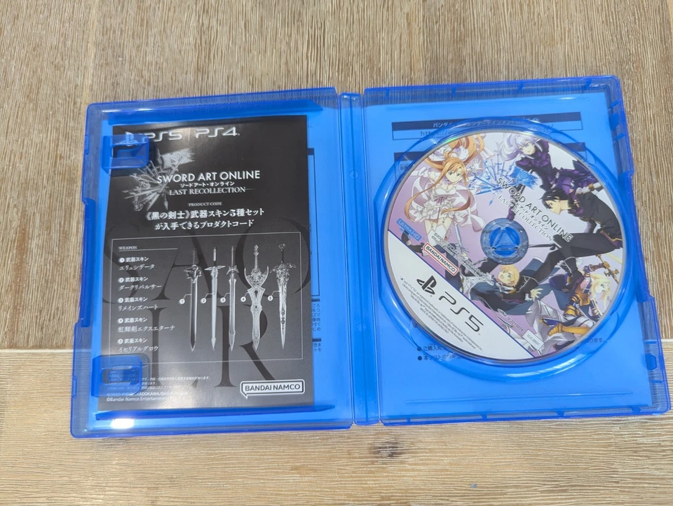 SWORD ART ONLINE ÚLTIMO RECUERDO Japón Importación Juego de Anime Vendedor AU Foto 3 de 3