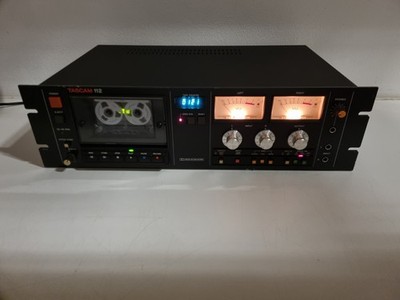 Tascam 112 Stereo Cassette Deck - Calibrated - Serviced No Recap