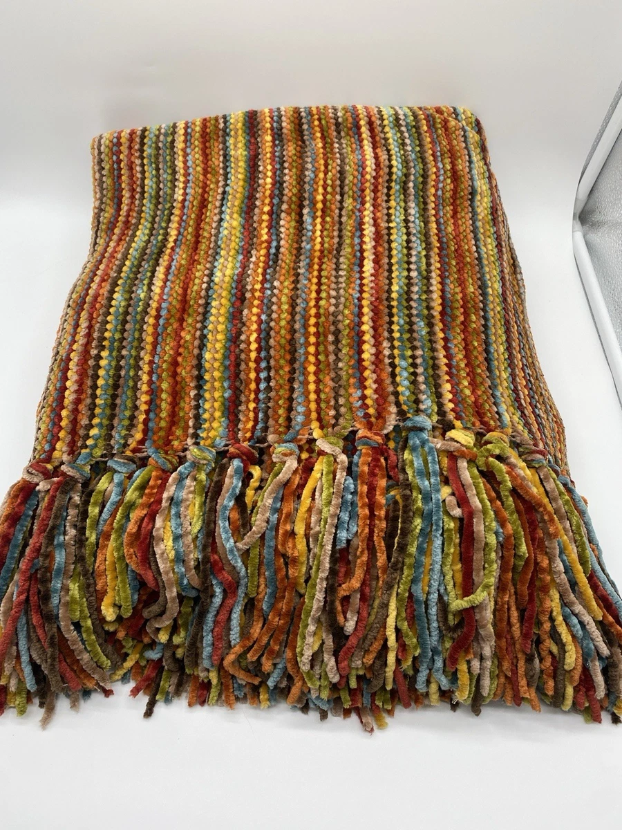 fringed throw products for sale | eBay
