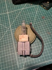 Mole-Richardson 407-229 Lamp Socket w/ Philips EGT 6995 1000W Cinema Light Bulb