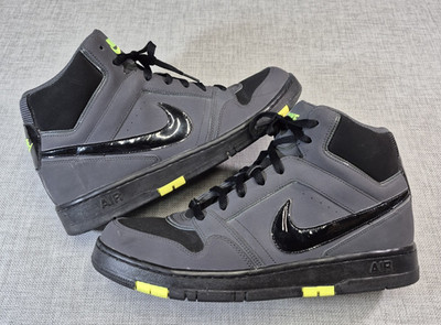 Retro 2012 Nike Air Prestige 3 High Top Shoes (407036-030) Black Men s size 13