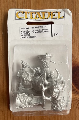 Blood Bowl The Major Trophies Metal Miniatures, Unopened