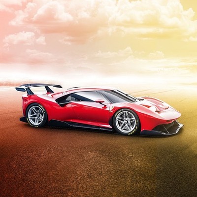 FERRARI P80C 2019 - 12 16 18 20 24 25 AMT TAMIYA Enzo F1 GTO GT3 F40 Masonry