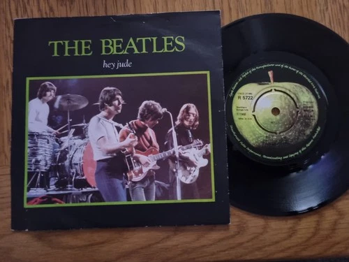 THE BEATLES - Hey Jude 7" Apple Records Picture Sleeve