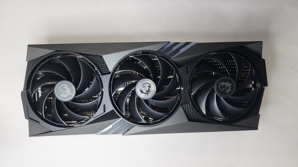 HEATSINK ONLY* MSI GeForce RTX 4090 GAMING X TRIO 24GB GDDR6X