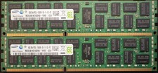 SAMSUNG 8GB PC3L-10600R DDR3-1033 2RX4 ECC M393B1K70DH0-YH9