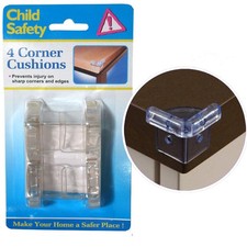 4 X Child Safety Corner Cushions Table Pad Baby Edge Protection Guard