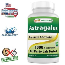 Astragalus Root Extract 1000mg  120 Capsules  4 Month Supply