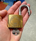 CORBIN PADLOCK / JERSEY CENTRAL LINES /locksmith/ advertising / corbin lock — photo 1