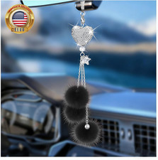Bling Car Hanging Ornament Bling Car Mirror Hanging Accessories For Women Bling Car Hanging Ornament Bling Car Mirror Hanging Accessories For Women