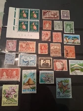 BRITISH WORLDWIDE COLONIES WITH MINT NH BLOCK OF 4 INCLUDED (LOT 82)