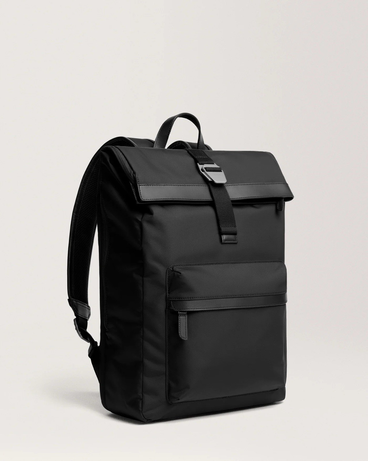 Carl Friedrik City-hopper Backpack Nylon Black NEW Authentic Laptop Backpack