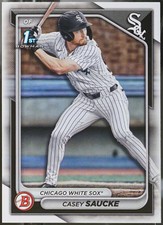 2024 Bowman Draft #BD-33 Casey Saucke Baseball EX
