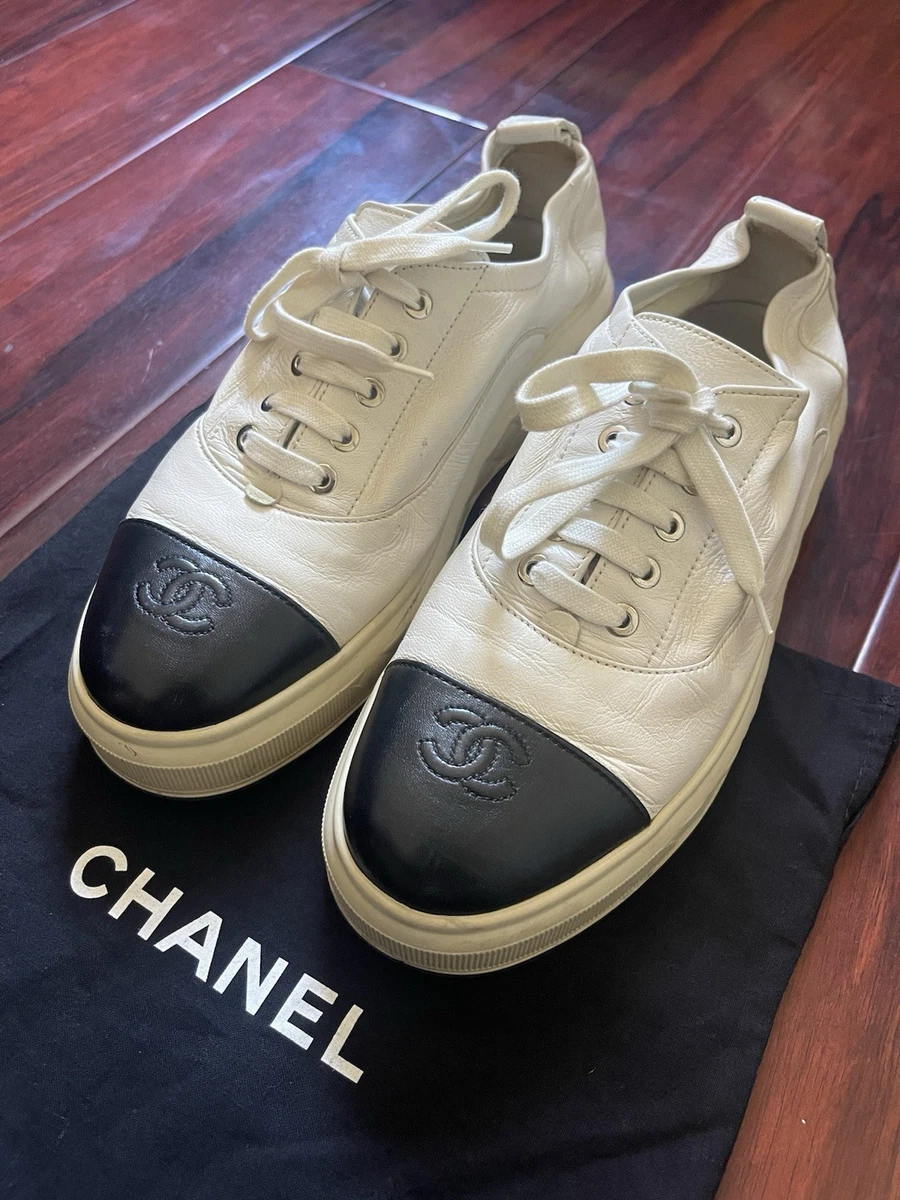 CHANEL White Solid Athletic Shoes for Women for sale | eBay