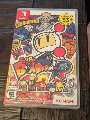 Super Bomberman R - Nintendo Switch and Switch 2 Compatible - Complete
