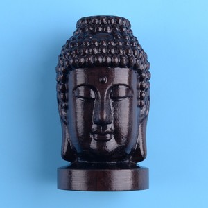 Redwood Intagliato Artigianato Sakyamuni Testa Scultura Statua Di Buddha Ornamento Decorativo Ebay