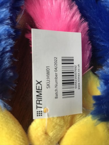 2 X GENUINE Poppy Playtime Blue Smiling Huggy Wuggy Supersoft Plush Toy TAGS ON - 第 7/14 張圖片