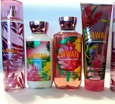 Bath Body Works Hawaii Passionfruit Kiss Lotion Cream Shower Gel Fragrance Mist