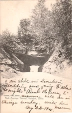 Vintage Park Avenue Tunnel Ironton Ohio Postcard 1900s