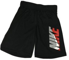 Nike Boys DRI-FIT Athletic Shorts Black Size 4