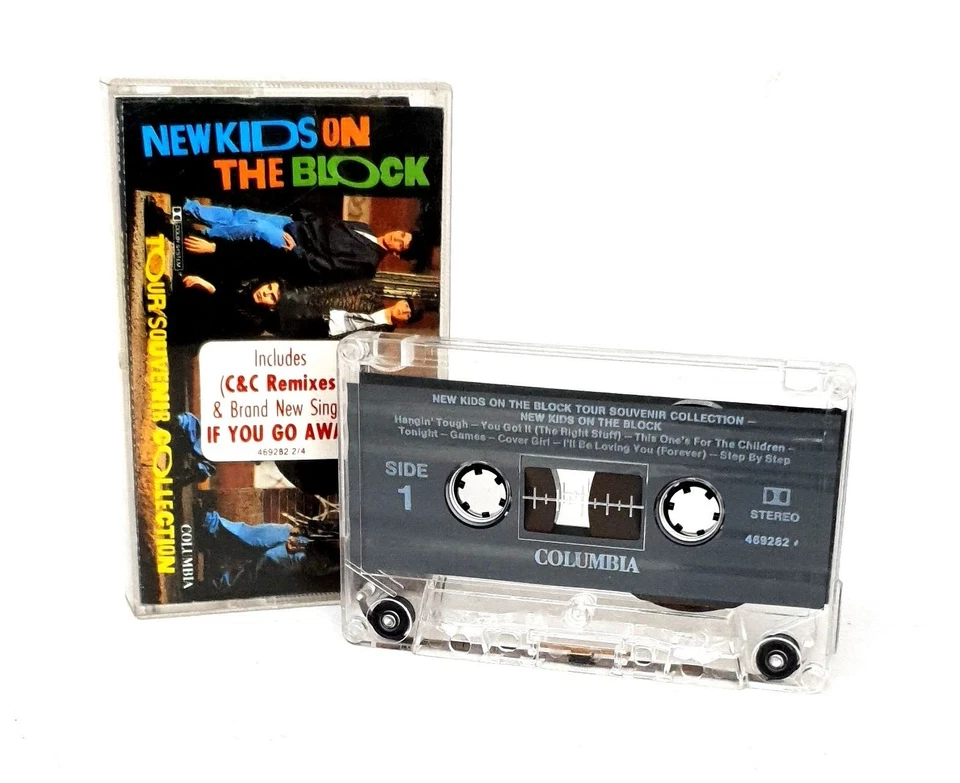 New Kids On The Block-Tour Souvenir Collection Cassette 1991 Columbia – 469282 4 - Image 2 of 2