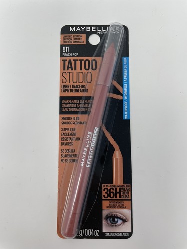 Maybelline Tattoo Studio Limited Edition Waterproof Liner 6 Shades - Picture 2 of 13