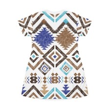 Aztec T-Shirt Dress