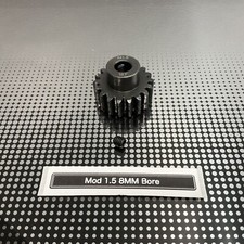 Mod 1.5 18T 8MM Shaft Steel M1.5 Pinion Gear For 1/5 RC Car M1.5 Spur Gear