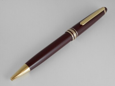 ◾️ボルドー◾️Montblanc Meisterstück164◾️ボールペン◾️ Montblanc Meisterstuck Classique 164 Bordeaux Ballpoint Pen (MINT