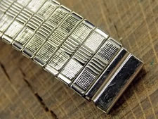 Vintage NOS Unused Watch Band 14mm Stainless Stl Expansion XShort for End-Pieces