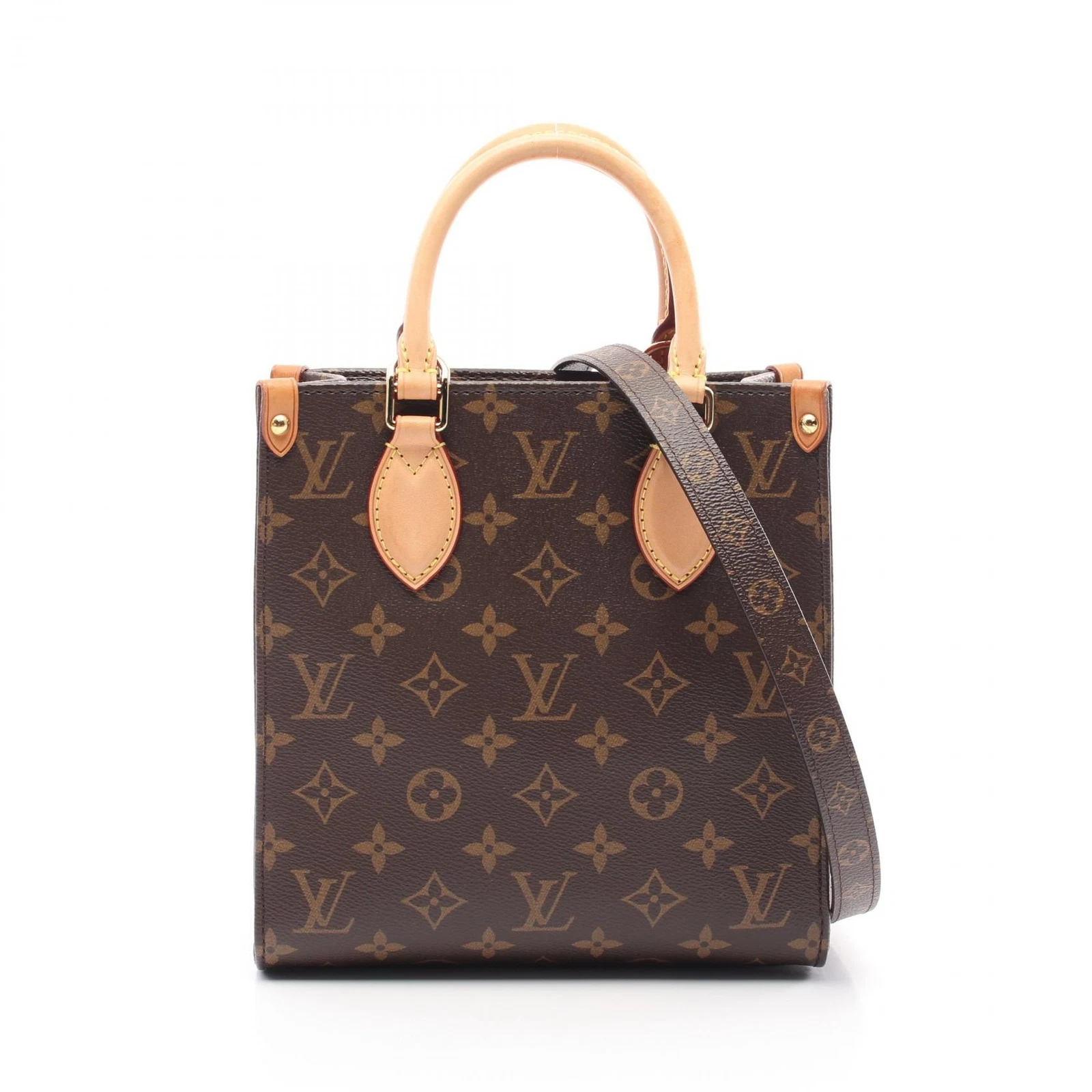 LOUIS VUITTON（LV） Borsa a tracolla Louis Vuitton Sac Plat BB a mano M45847 tela pelle usata