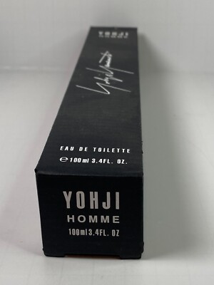 Yohji Homme Yohji Yamamoto 3.4 oz / 100ml EDT Spray VINTAGE NEW IN