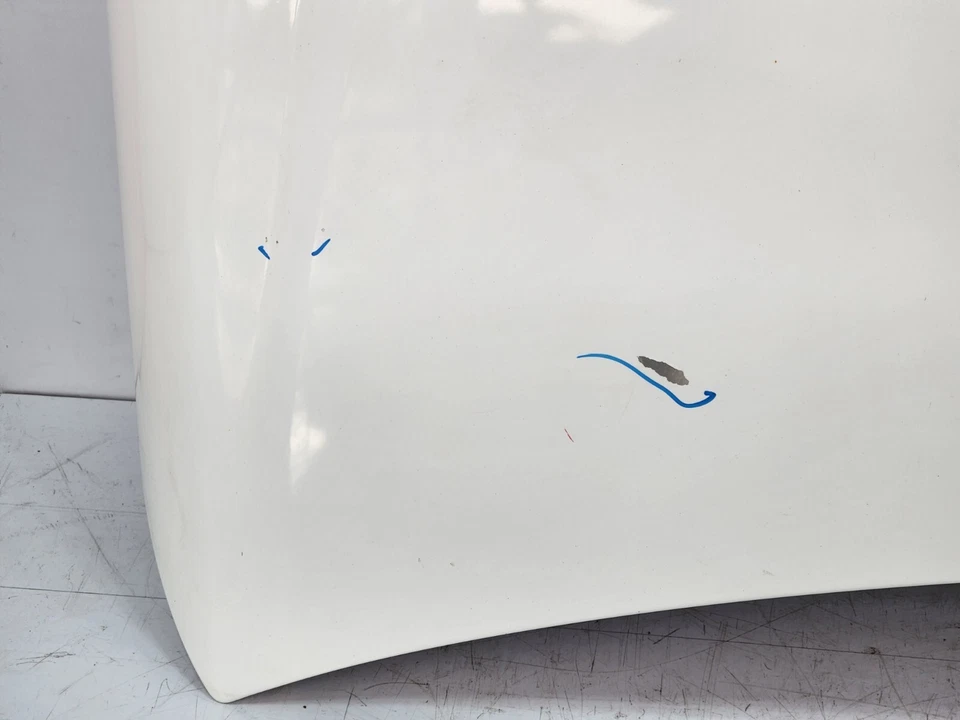 ✅ 12-15 OEM Mercedes W204 C300 C350 capó delantero carcasa panel blanco NOTA* Foto 4 de 4