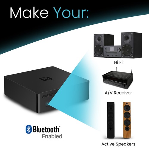 BluDento B1 Hi-Fi aptX HD ACC Bluetooth Audio Receiver v5.1 SPDIF OPTICAL - Picture 2 of 12
